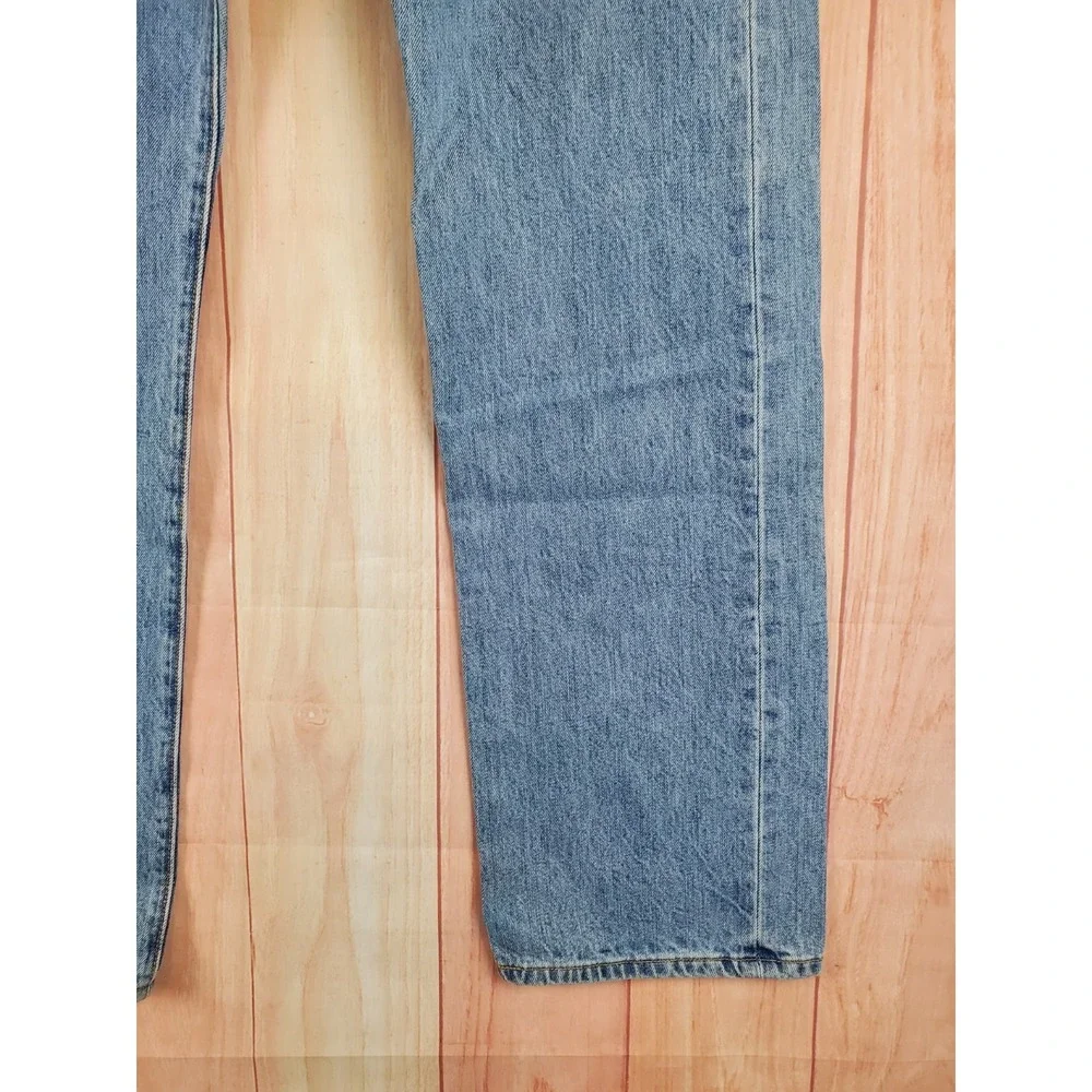 Levi's 501 Mens Jeans Sz 38 X 32 Blue Denim 100% Cotton Button Fly Straight-Leg